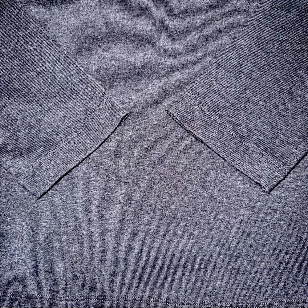 Kate Hill 2X Mock Turtle Neck Grey Casual - Picture 3 of 4